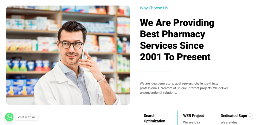 about page screenshot